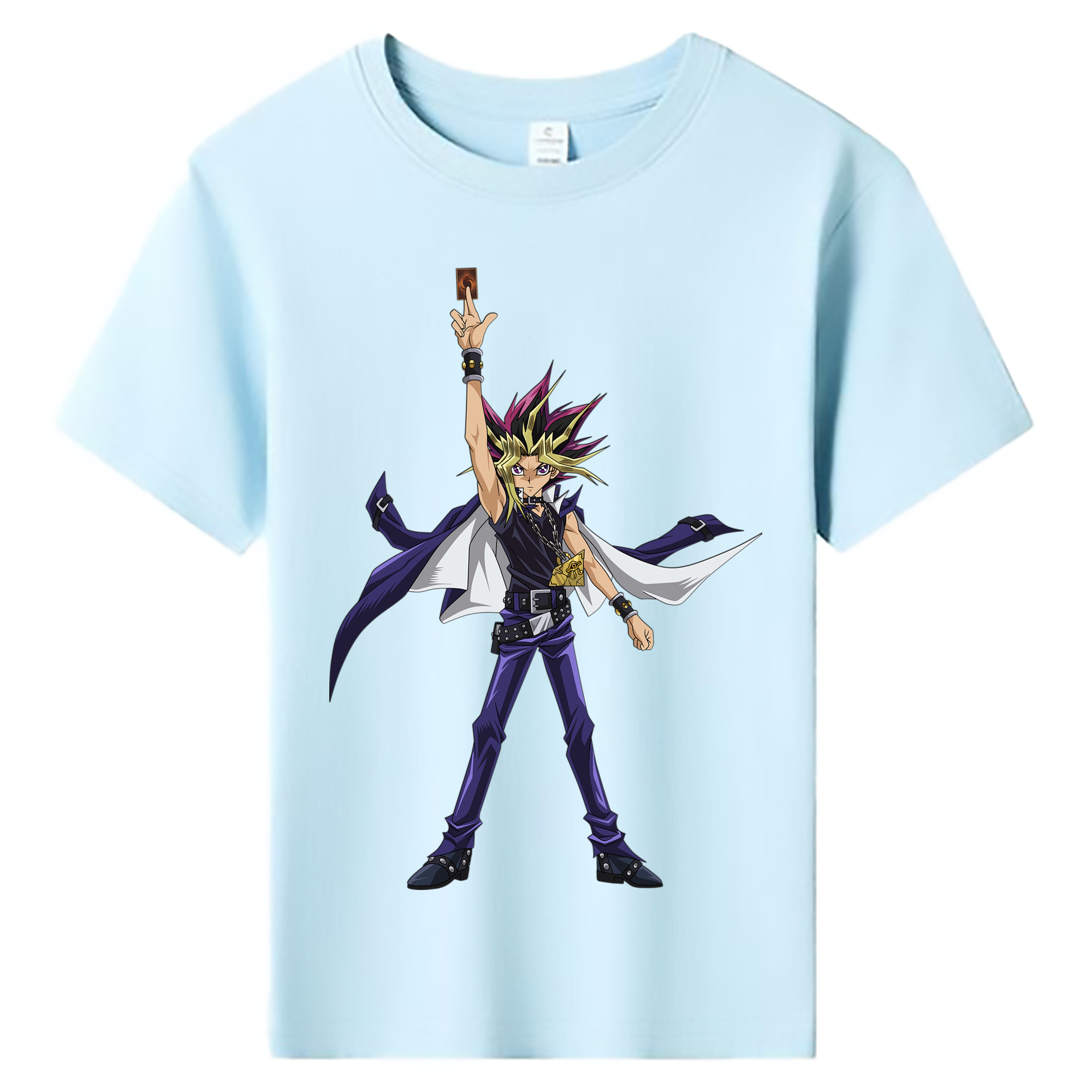 （画像用） 遊☆戯☆王 Yu-Gi-Oh! 綿100％キッズTシャツ（フロントプリント）
